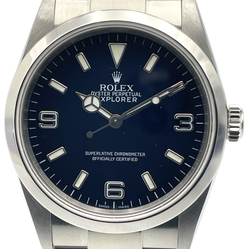 ロレックス ROLEX エクスプローラー1 114270 ブラック SS 自動巻き メンズ 腕時計