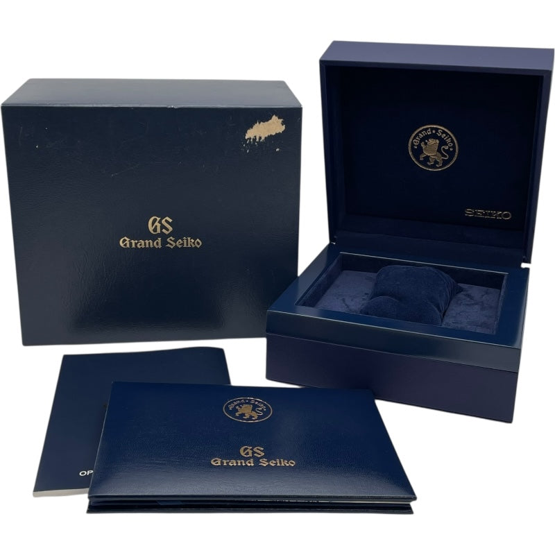 グランドセイコー Grand Seiko グランドセイコー メカニカル マスターショップ限定 SBGR067 ブラック SS 自動巻き メンズ 腕時計