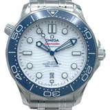 オメガ OMEGA シーマスター ダイバー300M コーアクシャル マスタークロノメーター 522.30.42.20.04.001 ホワイト SS 自動巻き メンズ 腕時計