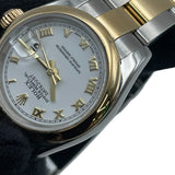 ロレックス ROLEX デイトジャスト26 179163 ホワイト K18×SS 自動巻き レディース 腕時計