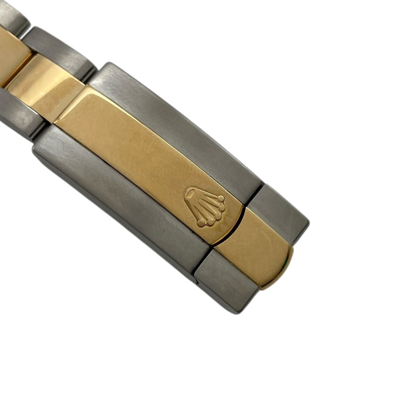 ロレックス ROLEX デイトジャスト26 179163 ホワイト K18×SS 自動巻き レディース 腕時計