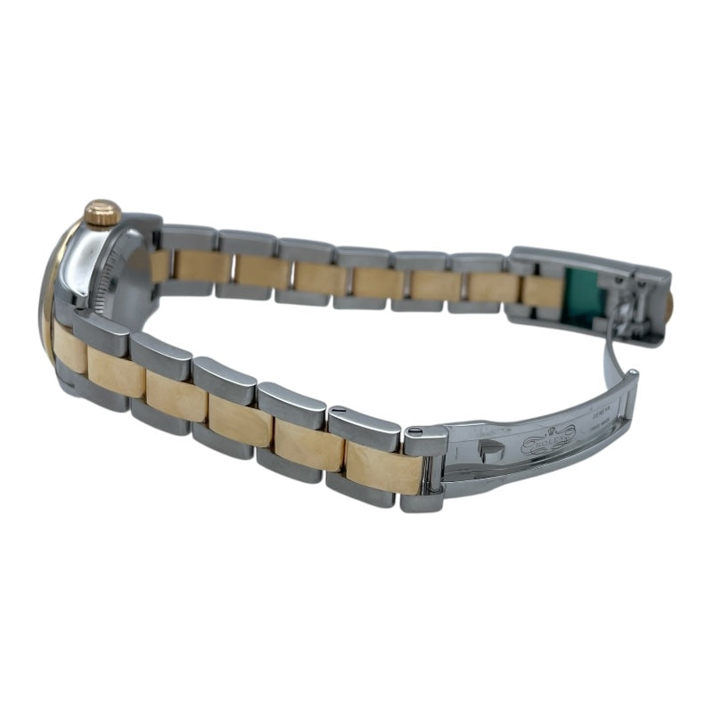 ロレックス ROLEX デイトジャスト26 179163 ホワイト K18×SS 自動巻き レディース 腕時計
