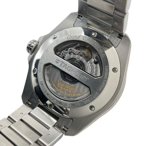 タグ・ホイヤー TAG HEUER グランドカレラ キャリバー6 WAV511J.BA0900 ブルー SS メンズ 腕時計