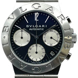 ブルガリ BVLGARI ディアゴノ スポーツ クロノグラフ CH35S ブラック SS 自動巻き ユニセックス 腕時計