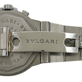 ブルガリ BVLGARI ディアゴノ スポーツ クロノグラフ CH35S ブラック SS 自動巻き ユニセックス 腕時計