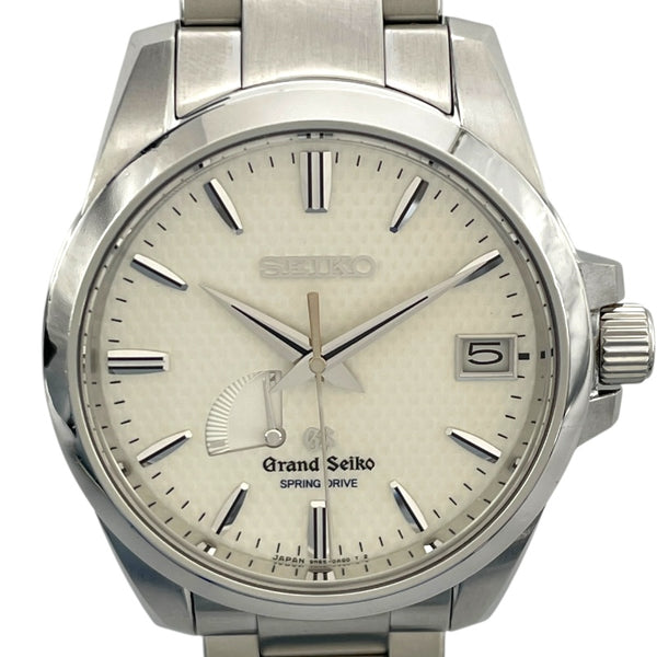 グランドセイコー Grand Seiko ヘリテージコレクション スプリングドライブ SBGA025 シルバー SS 自動巻き メンズ 腕時計