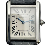 カルティエ Cartier タンクソロ SM W5200005 シルバー SS クオーツ レディース 腕時計