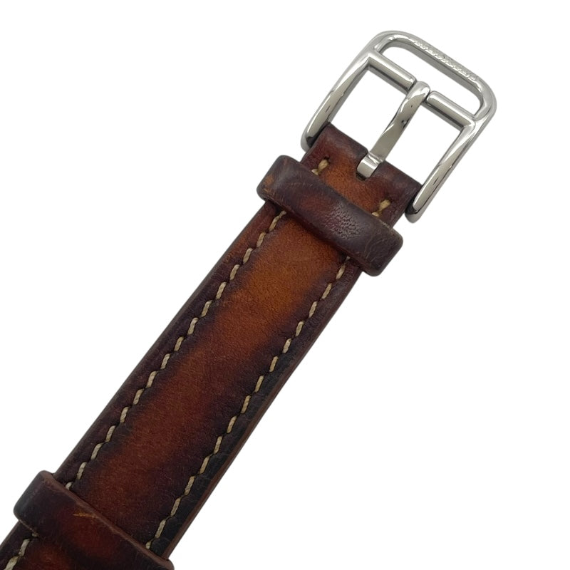 エルメス HERMES アルソー AR5.210 ライトブルー SS クオーツ レディース 腕時計