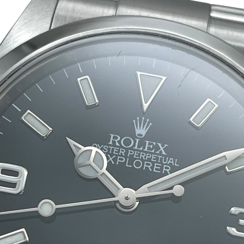 ロレックス ROLEX エクスプローラー1 114270 ブラック SS 自動巻き メンズ 腕時計