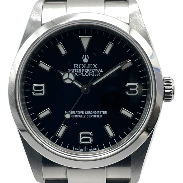 ロレックス ROLEX エクスプローラー1 114270 ブラック SS 自動巻き メンズ 腕時計