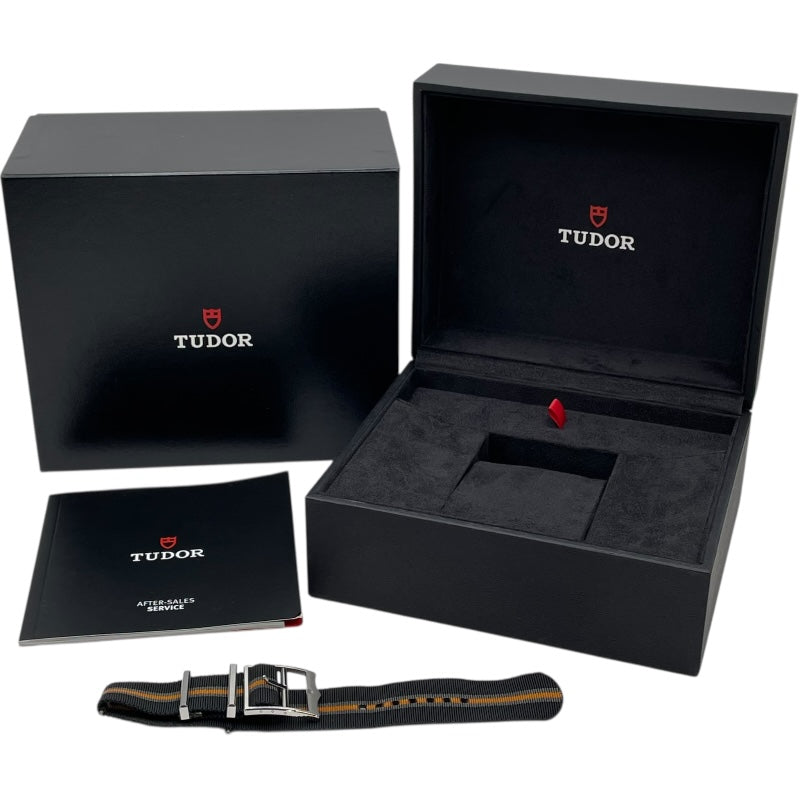 チューダー/チュードル TUDOR ヘリテージ クロノ 70330N ブラック SS 自動巻き メンズ 腕時計