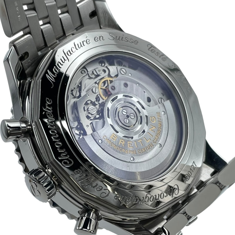 ブライトリング BREITLING ナビタイマー B01 クロノグラフ AB012721 ブラック SS 自動巻き メンズ 腕時計