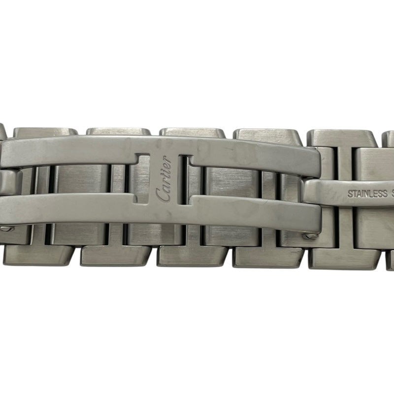 カルティエ Cartier タンクフランセーズMM W51003Q3 ホワイト SS クオーツ レディース 腕時計