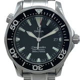 オメガ OMEGA シーマスター300M 2262.50 ブラック SS クオーツ メンズ 腕時計