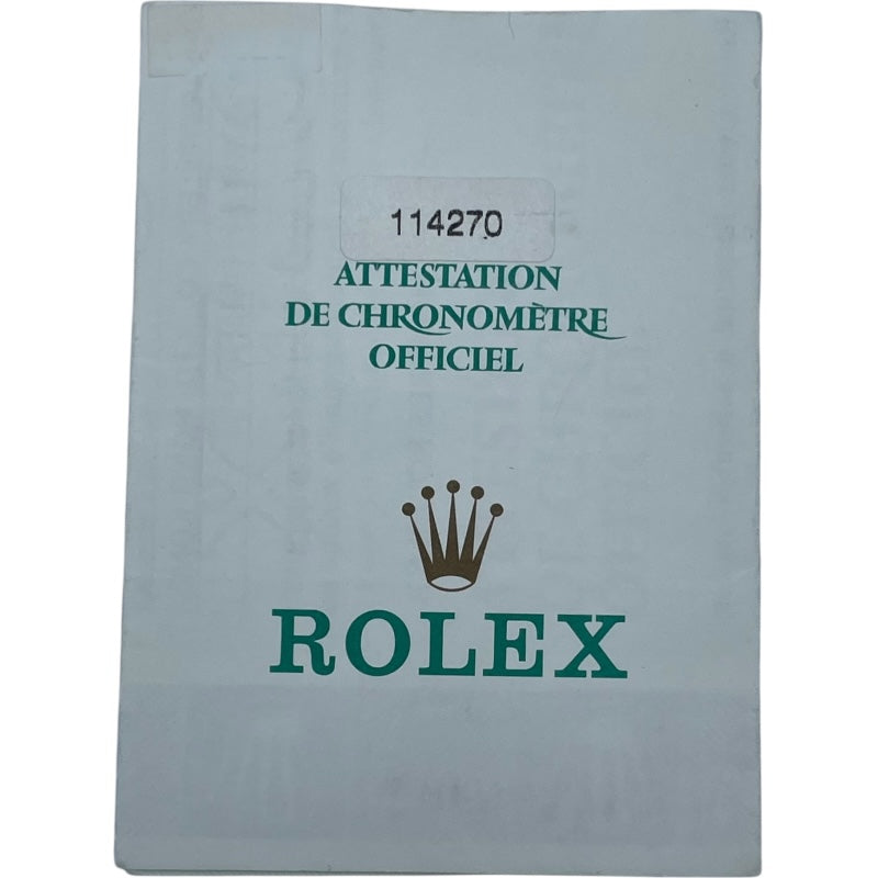 ロレックス ROLEX エクスプローラー 1 114270 ブラック SS 自動巻き メンズ 腕時計