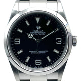 ロレックス ROLEX エクスプローラー 1 114270 ブラック SS 自動巻き メンズ 腕時計