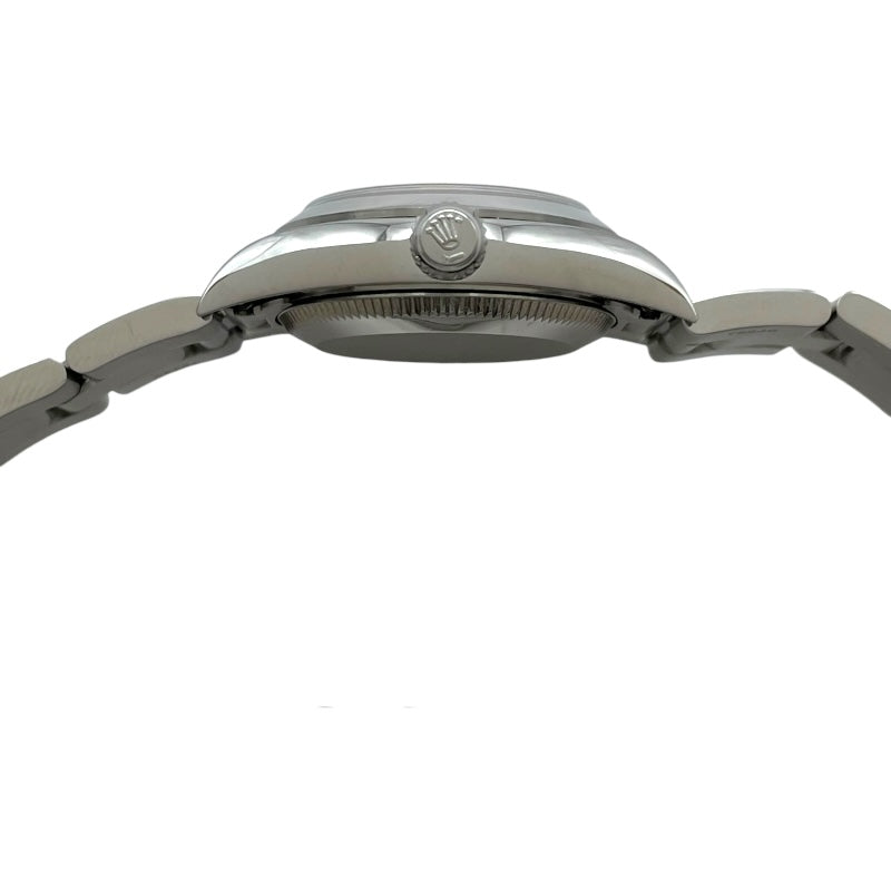 ロレックス ROLEX オイスターパーペーチュアル 76080 シルバー SS 自動巻き レディース 腕時計