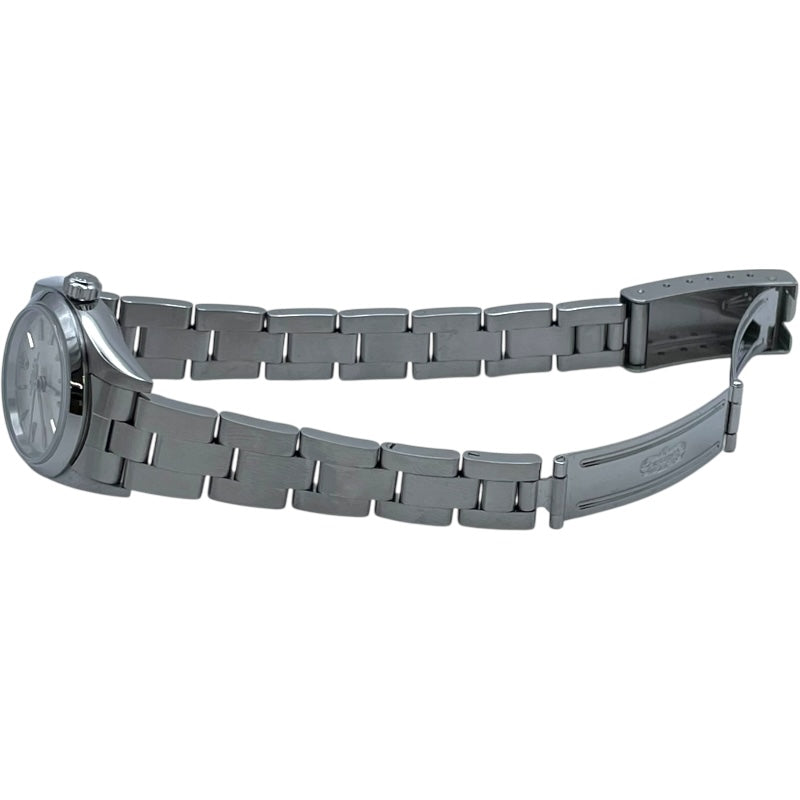 ロレックス ROLEX オイスターパーペーチュアル 76080 シルバー SS 自動巻き レディース 腕時計