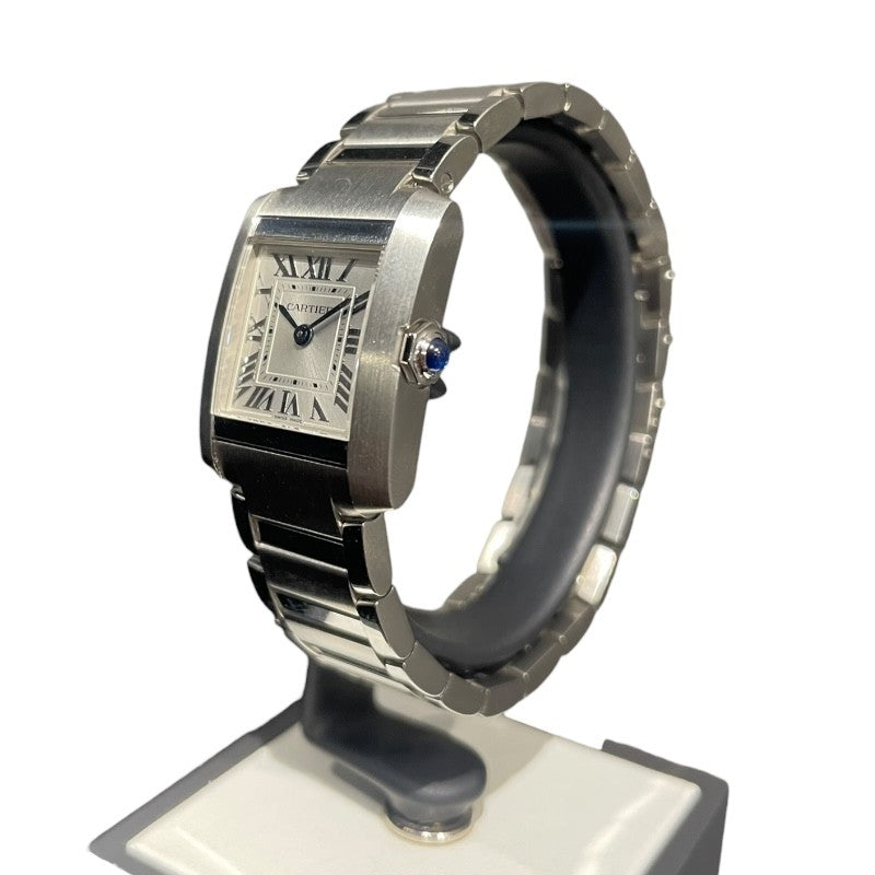 カルティエ Cartier タンクフランセーズSM W51007Q4 SS/YG クオーツ