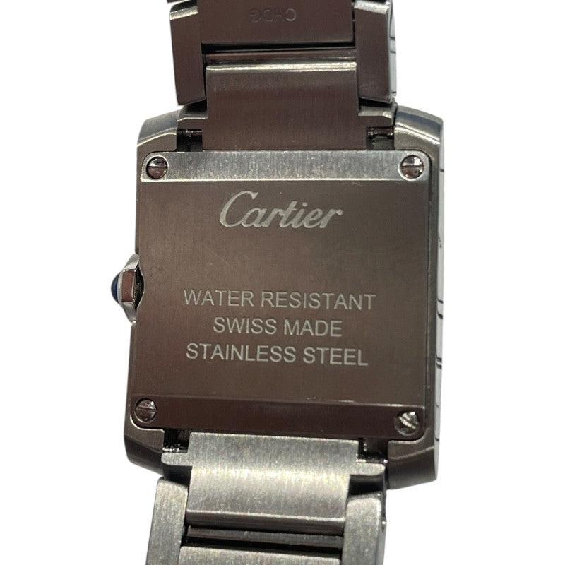 カルティエ Cartier タンクフランセーズSM W51007Q4 SS/YG クオーツ