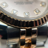 ロレックス ROLEX デイトジャスト26 179171G ピンクシャンパン PG/SS レディース 腕時計