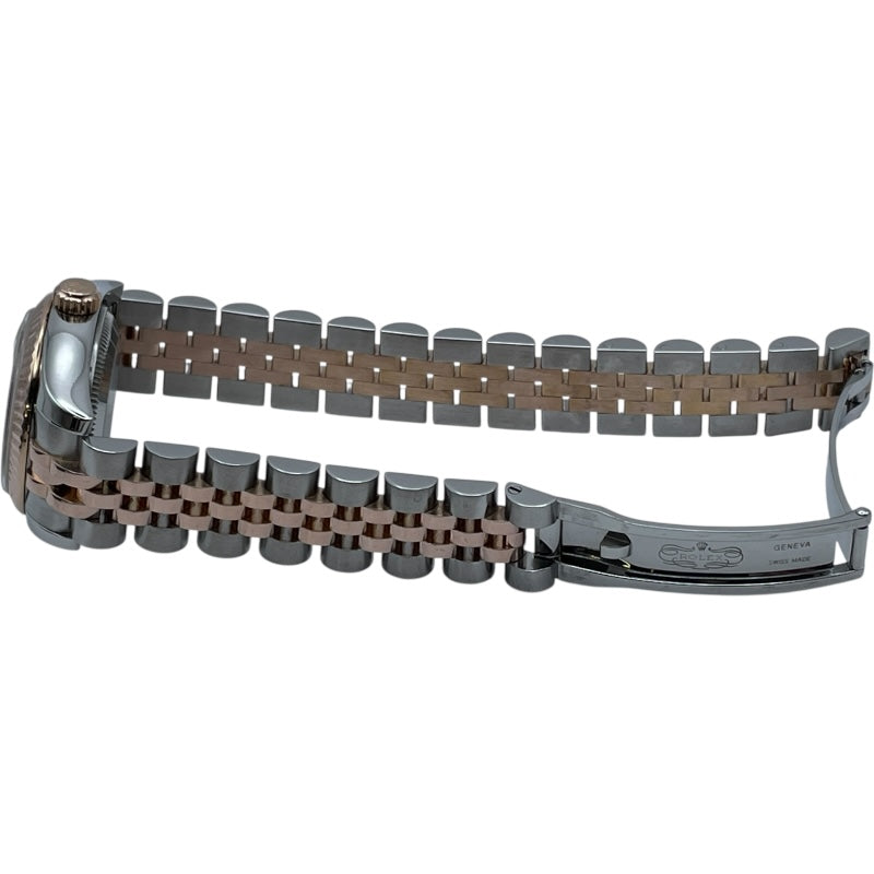 ロレックス ROLEX デイトジャスト26 179171G ピンクシャンパン PG/SS レディース 腕時計