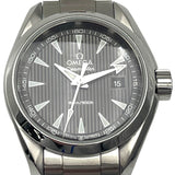 オメガ OMEGA シーマスター アクアテラ 150M 231.10.30.60.06.001 グレー SS クオーツ レディース 腕時計