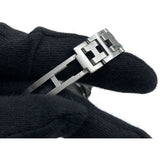 エルメス HERMES クリッパー ホワイトシェル CL4.210 ホワイト SS クオーツ レディース 腕時計