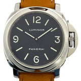 パネライ PANERAI ルミノールベース PAM00112 ブラック SS 自動巻き メンズ 腕時計