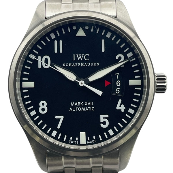 インターナショナルウォッチカンパニー IWC パイロットウォッチ マーク17 IW326504 ブラック SS 自動巻き メンズ 腕時計