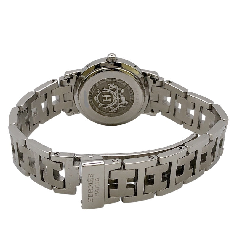 エルメス HERMES クリッパー レディース クォーツ 腕時計 SS ホワイト クリッパー（HERMES） エルメス クリッパー クロノ CL.1.910 SS