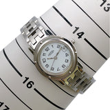 エルメス HERMES クリッパー CL4210 ホワイト ステンレススチール レディース 腕時計