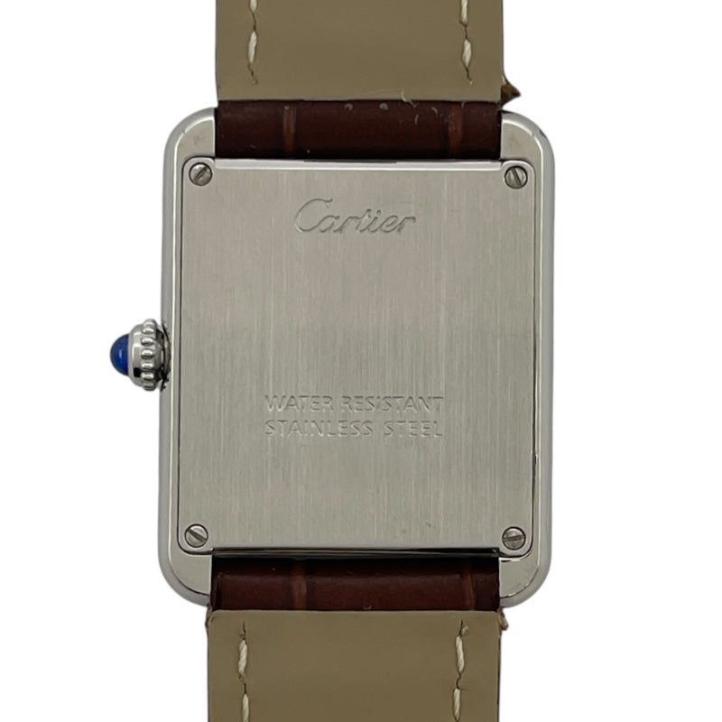 カルティエ Cartier タンク ソロ SM W1018255 シルバー ステンレス