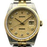 ロレックス ROLEX デイトジャスト 16233G ホリコン K18/SS 自動巻き メンズ 腕時計