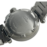 カルティエ Cartier パシャC ビッグデイト W31044M7 ホワイト SS 自動巻き ユニセックス 腕時計