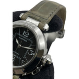 カルティエ Cartier パシャC W31076M7 ブラック SS 自動巻き メンズ 腕時計
