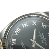 ロレックス ROLEX デイトジャスト36 116234 ブラック ホワイトゴールド/ステンレススチール ユニセックス 腕時計