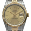 ロレックス ROLEX デイトジャスト 16233 ゴールド ゴールド/ステンレススチール メンズ 腕時計