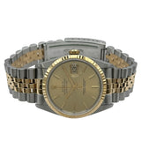 ロレックス ROLEX デイトジャスト 16233 ゴールド ゴールド/ステンレススチール メンズ 腕時計