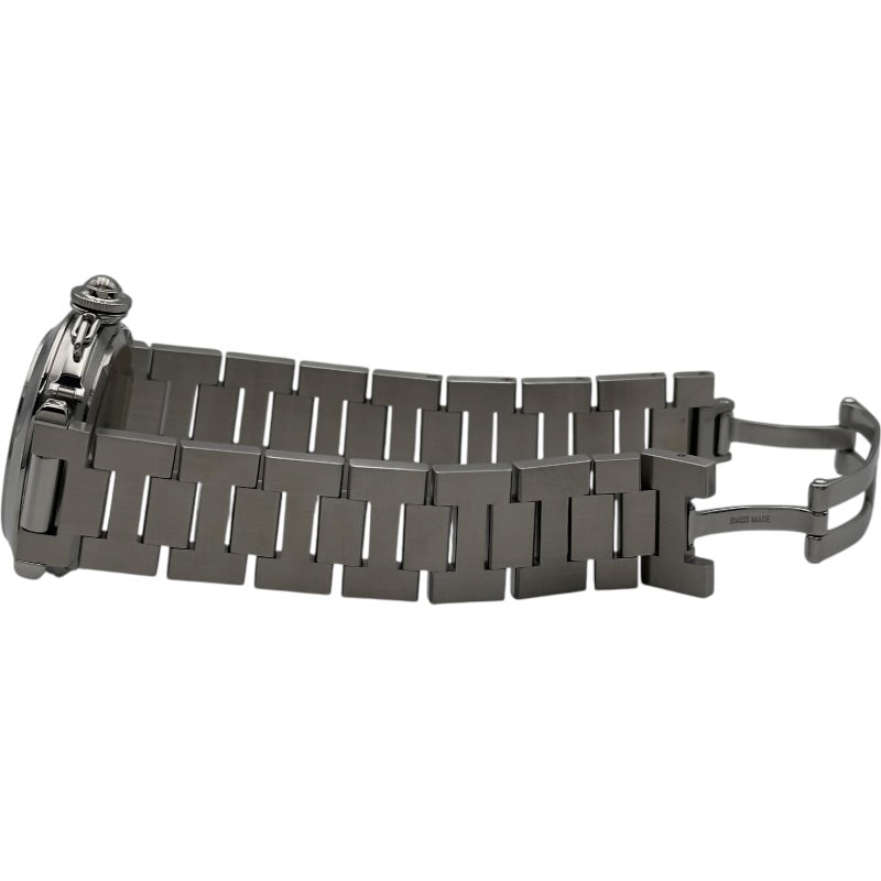 カルティエ Cartier パシャC ビッグデイト W31055M7 ホワイト