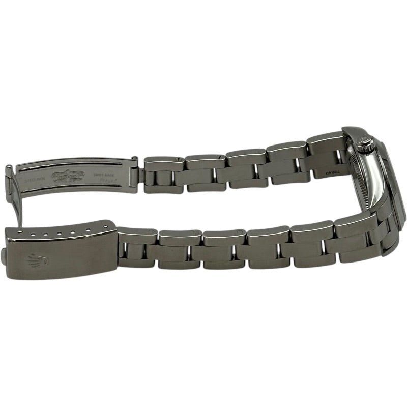 ロレックス ROLEX オイスターパーペチュアル 76080 ブルー ステンレス