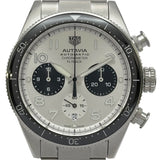 タグ・ホイヤー TAG HEUER オータヴィア 60周年アニバーサリー フライバック クロノグラフ CBE511B.FC8279 シルバー ステンレススチール メンズ 腕時計
