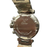 カルティエ Cartier パシャC　クロノグラフ W31048M7 シルバー ステンレススチール メンズ 腕時計
