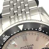 タグ・ホイヤー TAG HEUER オータヴィアヘリテージ キャリバー02 ジャックホイヤーエディション CBE2111 シルバー/ブラック ステンレススチール メンズ 腕時計