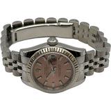 ロレックス ROLEX デイトジャスト 179174 ピンク ホワイトゴールド/ステンレススティール 自動巻き レディース 腕時計