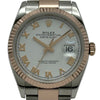 ロレックス ROLEX デイトジャスト36 126231 ホワイト ピンクゴールド/ステンレススチール 自動巻き メンズ 腕時計