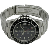 ロレックス ROLEX GMTマスター2 16710 ブラック ステンレススチール 自動巻き メンズ 腕時計