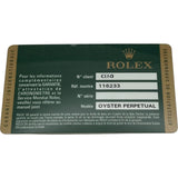 ロレックス ROLEX デイトジャスト36 116233 ゴールド ゴールド/ステンレススチール 自動巻き メンズ 腕時計