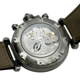 カルティエ Cartier パシャ ドゥ カルティエ 38mm クロノグラフ W31030H3 ホワイト ステンレススチール 自動巻き メンズ 腕時計