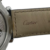 カルティエ Cartier パシャ ドゥ カルティエ 38mm クロノグラフ W31030H3 ホワイト ステンレススチール 自動巻き メンズ 腕時計
